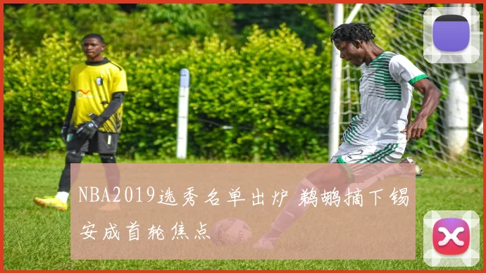 NBA2019选秀名单出炉 鹈鹕摘下锡安成首轮焦点